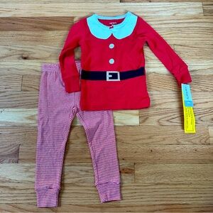 NWT Carter's Red Santa Pajama Set Sz 18 months